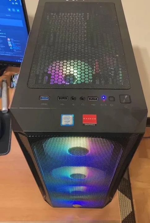 PC Gamer 16GB RAM RX580 SSD - Foto 3