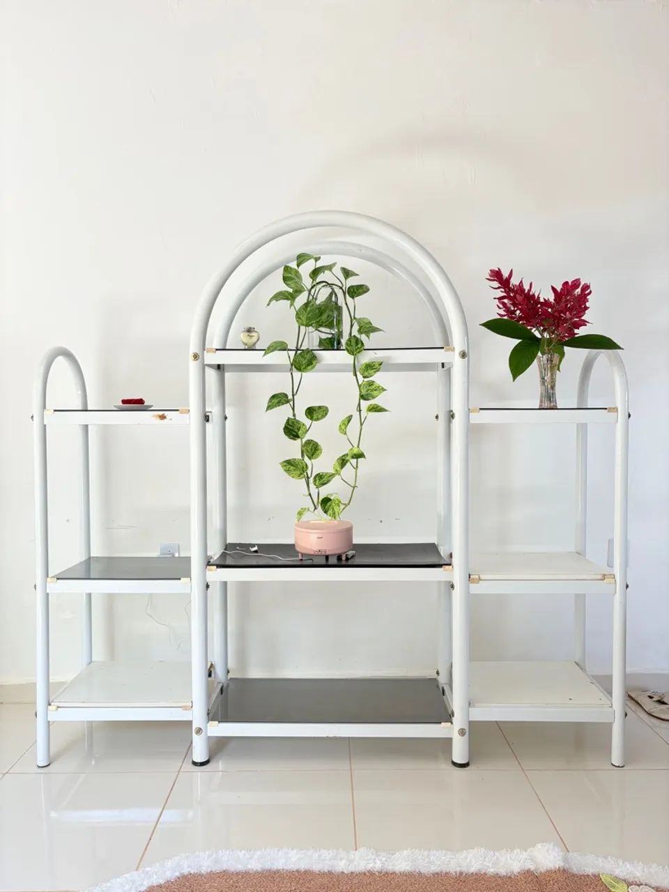 Estante tubular de metal - Foto 3