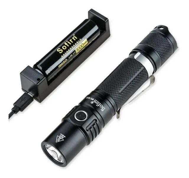 Lanterna Tática Militar Sofirn SP31 - 1200 Lúmens Profissional Bateria Recarregável - Foto 3