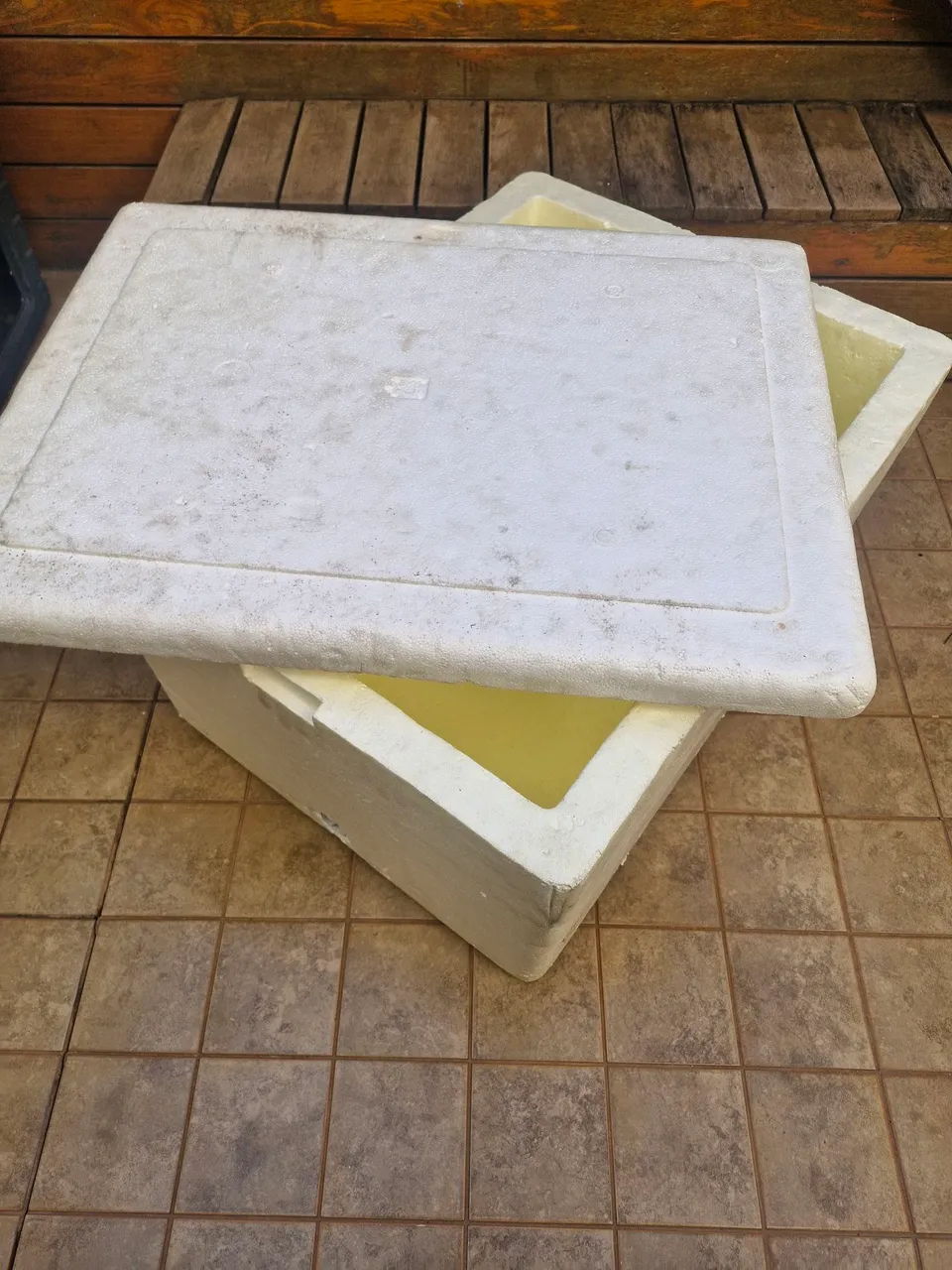 Caixa Térmica Isopor 120L com Tampa - Ideal para Conservação