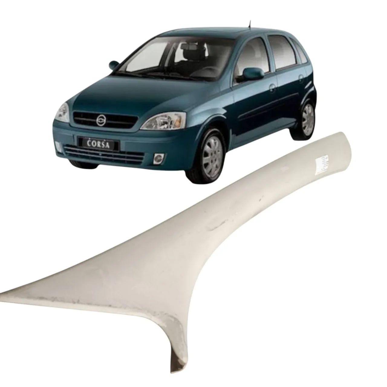 Acabamento Coluna Parabrisa Moldura Mon Gm Corsa 2005 A 2008