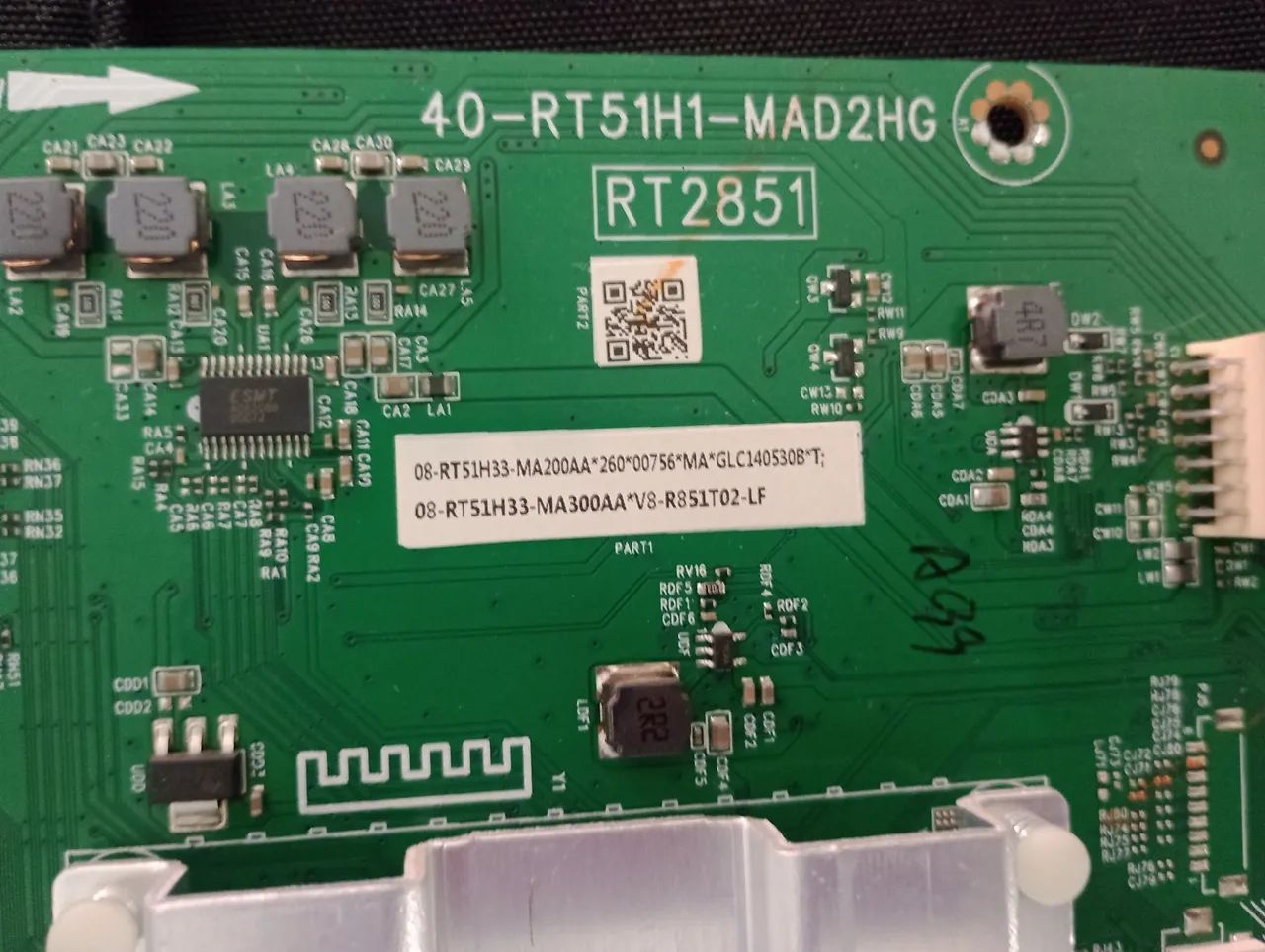 Placa principal TV TCL 55C715  - Foto 2