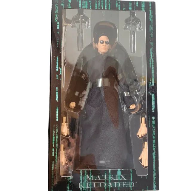 Neo Matrix Reloaded Real Action Heroes  Dx Type Medycom Toy - Foto 4