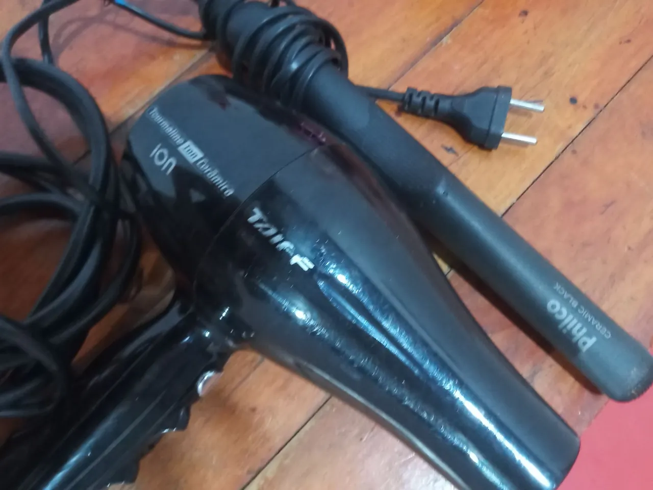 Secador Taiff Tourmaline Íon Cerâmica e Chapinha Philco