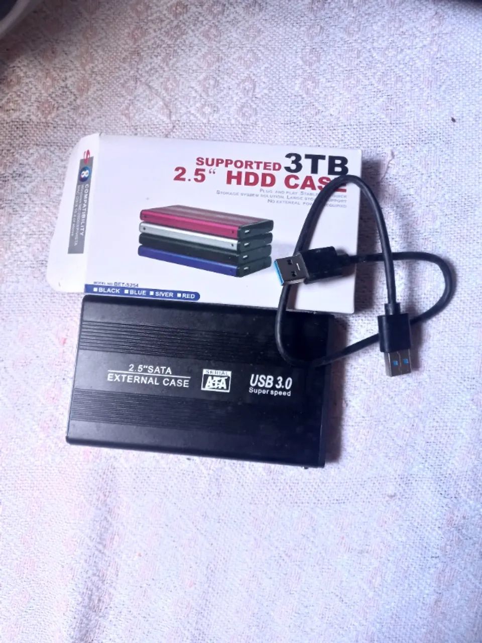 Case para SSD sata 2.5 USB 3.0 3TB 5Gbps Sata 2 e 3 - Foto 2