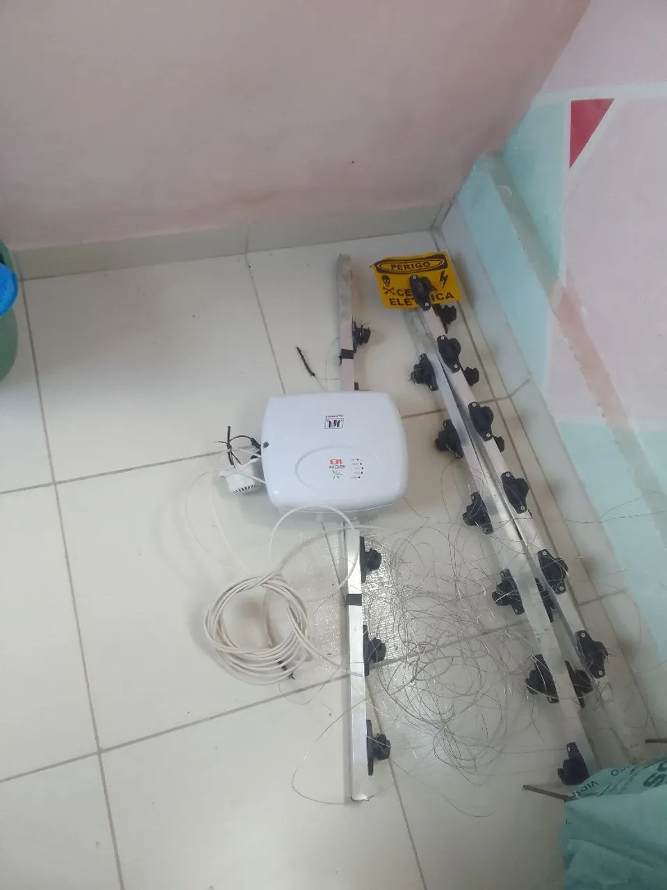 Cerca Elétrica Residencial Completa Nova - Segurança