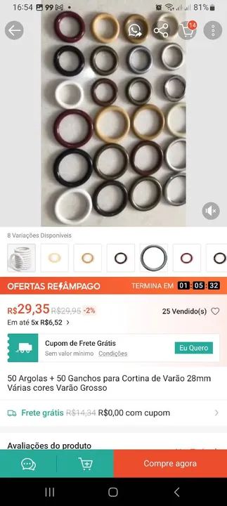 Cortinas 3 por 3  - Foto 3