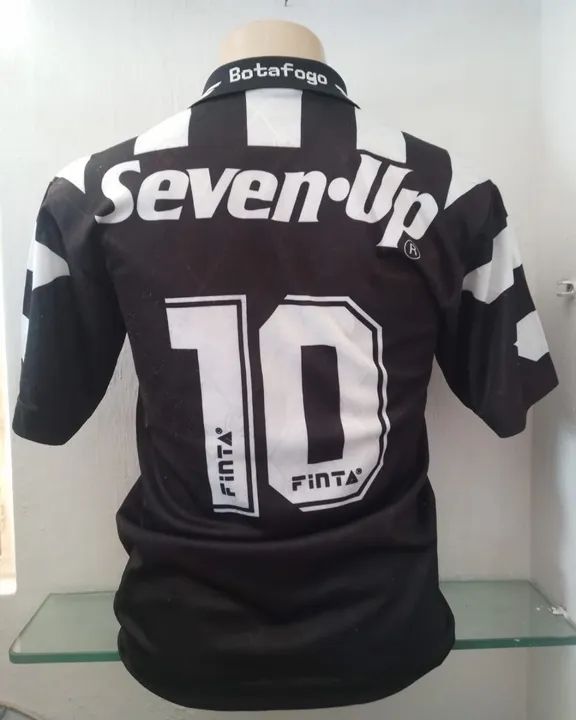 Camisa Botafogo -RJ 1995 - Seven Up -  FINTA - Tamanho M - Foto 2
