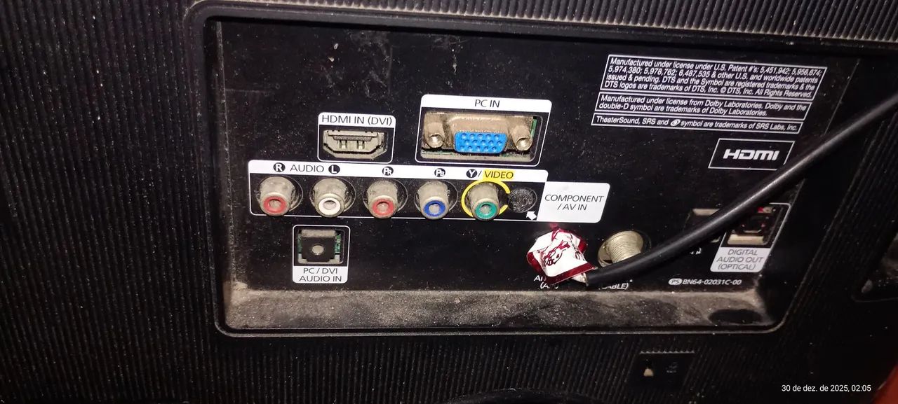 Tv monitor Samsung 27 polegadas com controle remoto original. - Foto 2