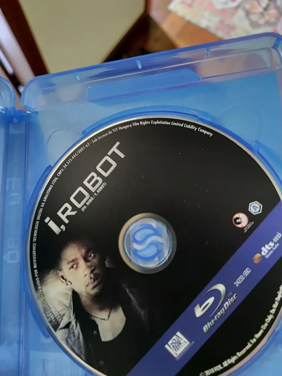 Bluray eu, robô will smith (novo) - Foto 3