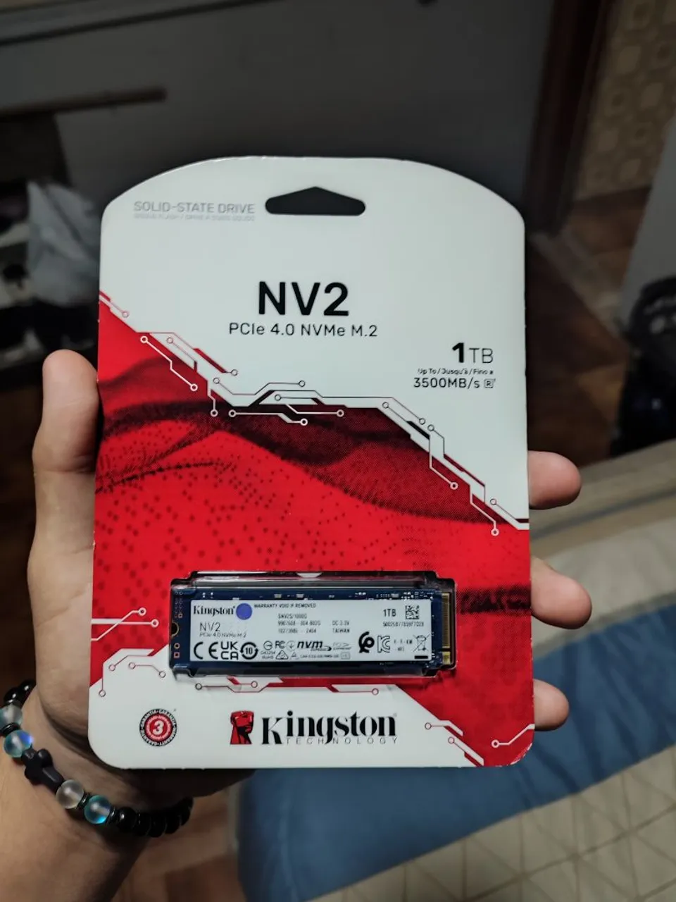 SSD Kingston NV2 1TB PCIe 4.0 NVMe M.2