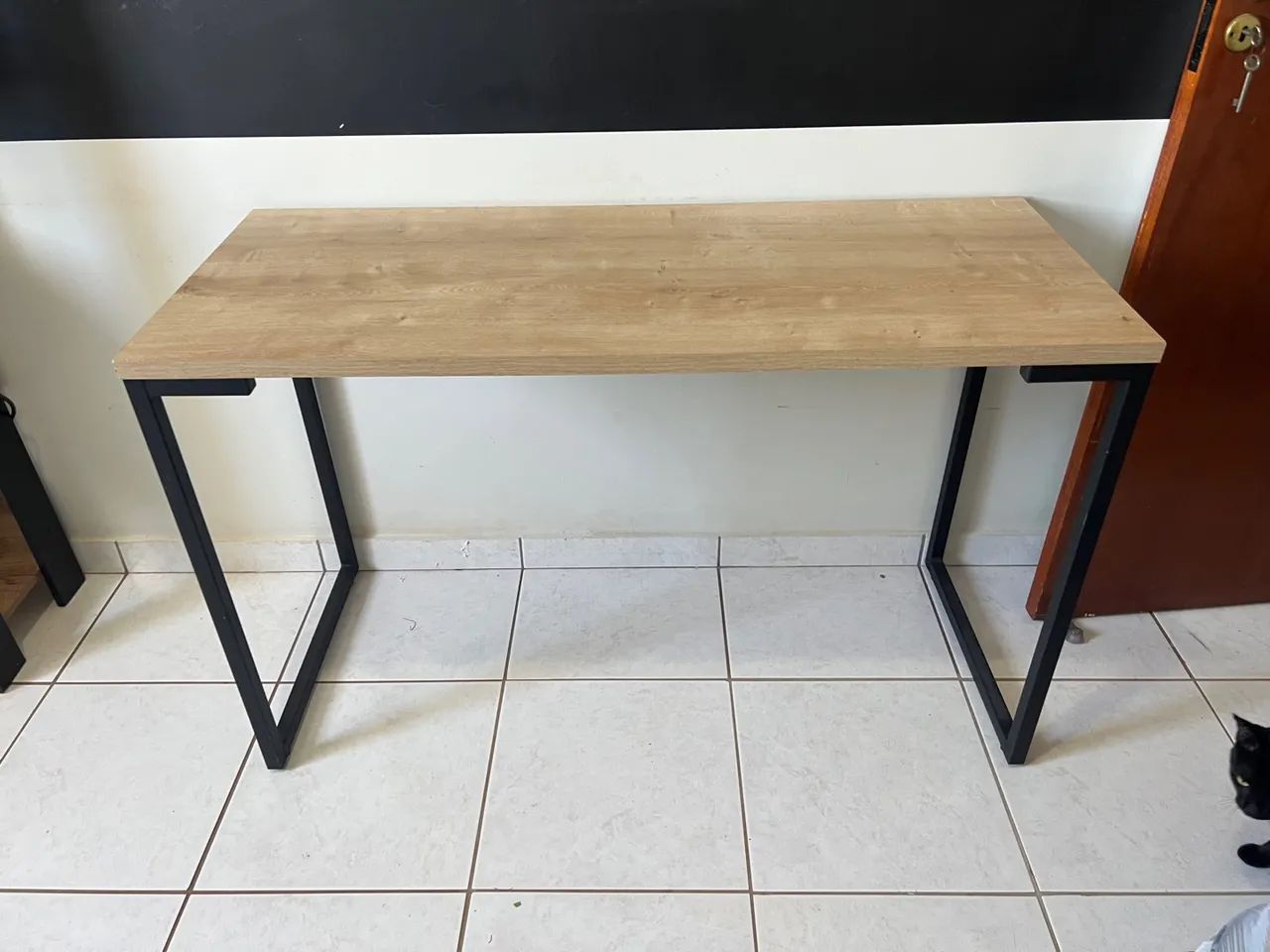 Kit Industrial 2 Peças 1 Escrivaninha e 1 Gaveteiro 2 Gavetas