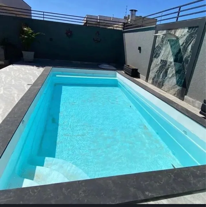 Piscina instalada 6,25x3,25