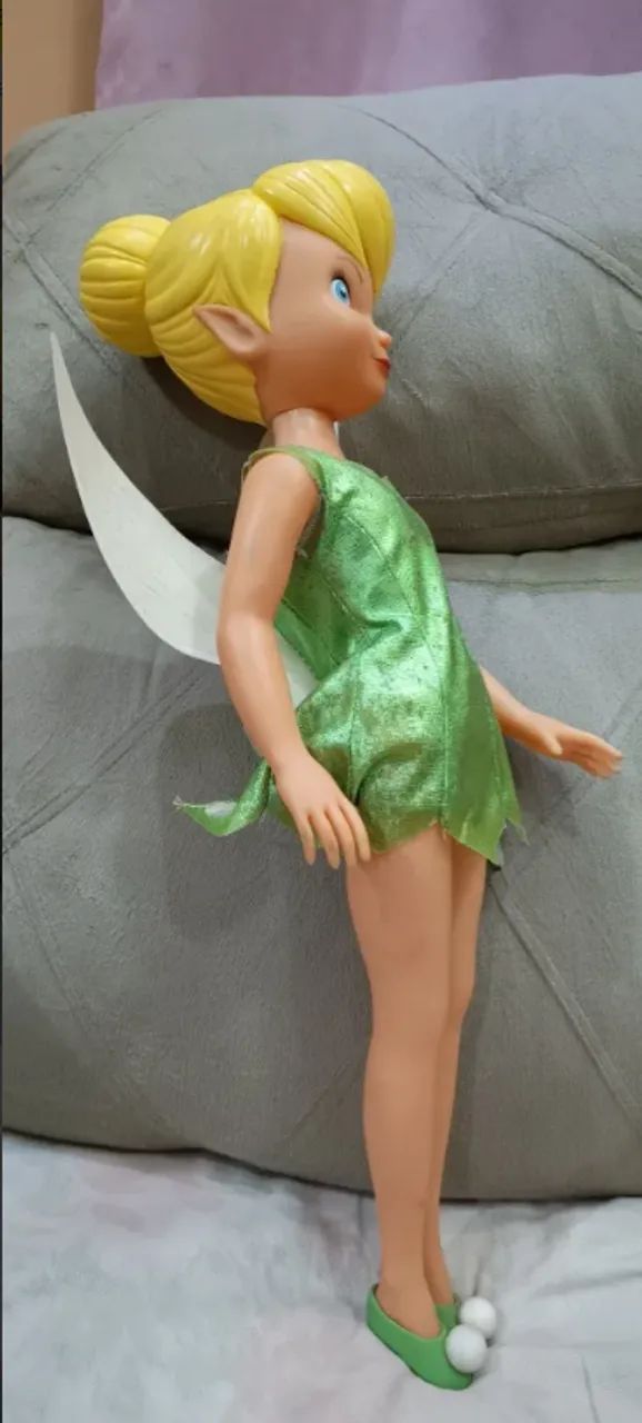 Boneca Tinker Bell Sininho Disney Rara 55 Cm  - Foto 4