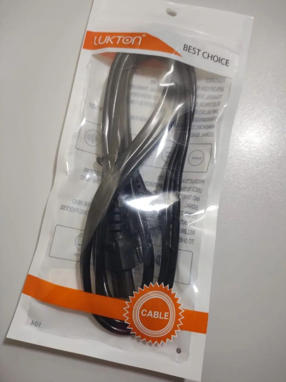 Vendo cabo de tomada de eletrônicos, modelo DYX-037 - Foto 2