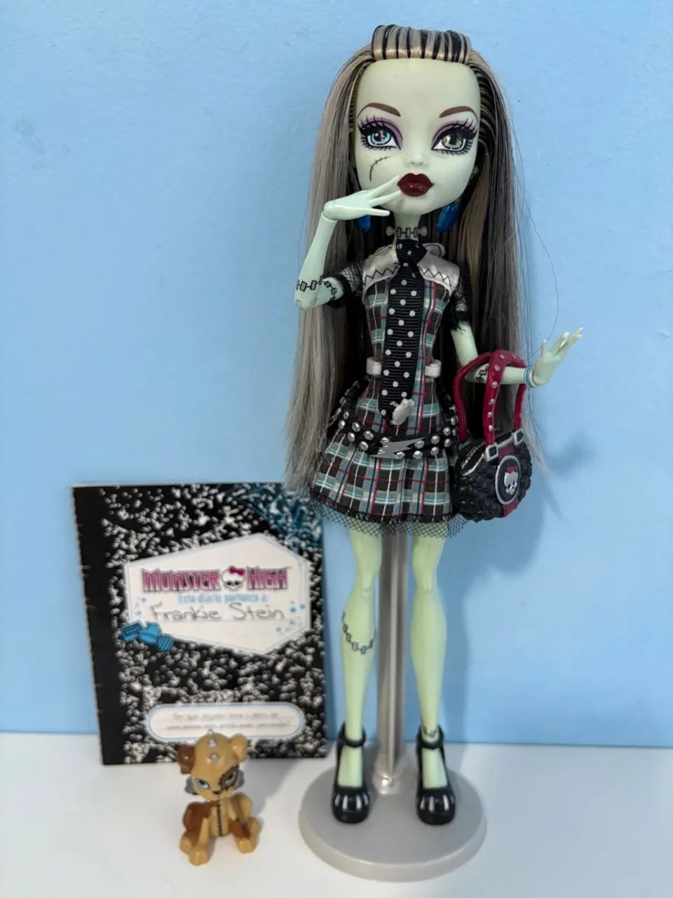boneca Monster High Frankie Stein básica wave 1 LEIA A DESCRIÇÃO!