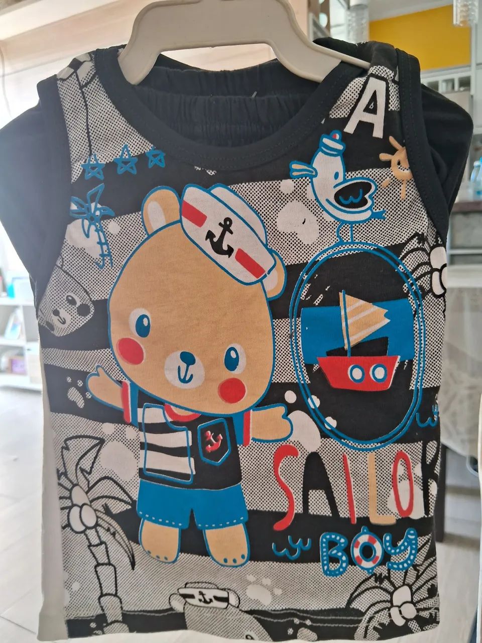 Conjunto short e camiseta infantil - Foto 2