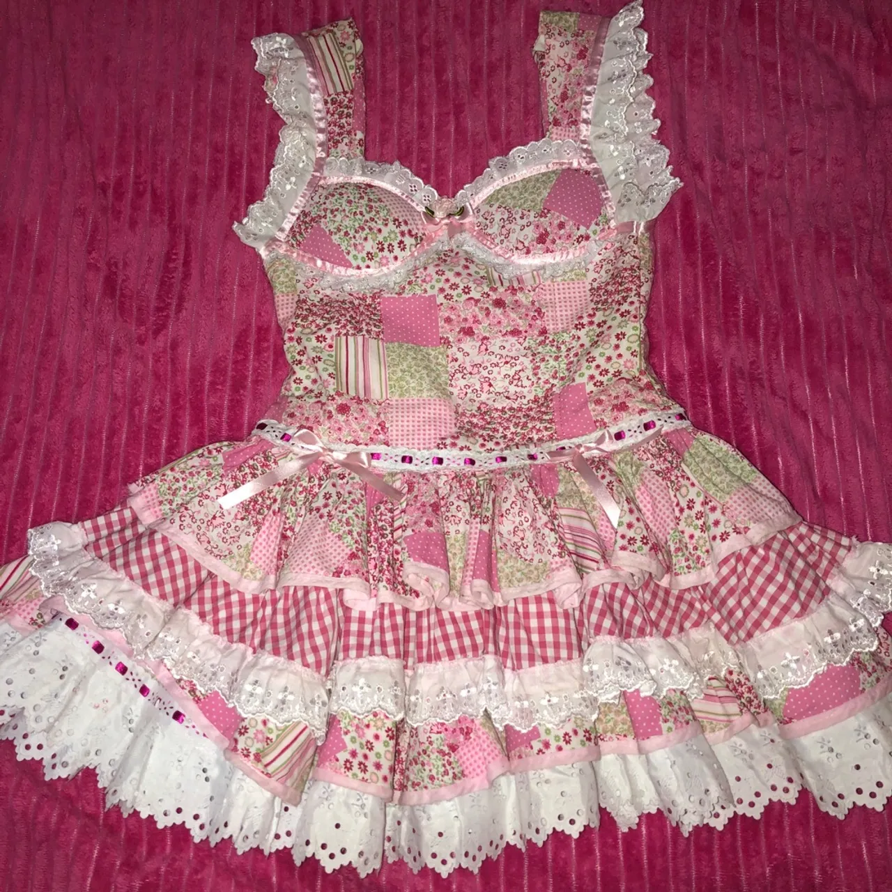 Vestido Junino Lolita caipira ou country cute