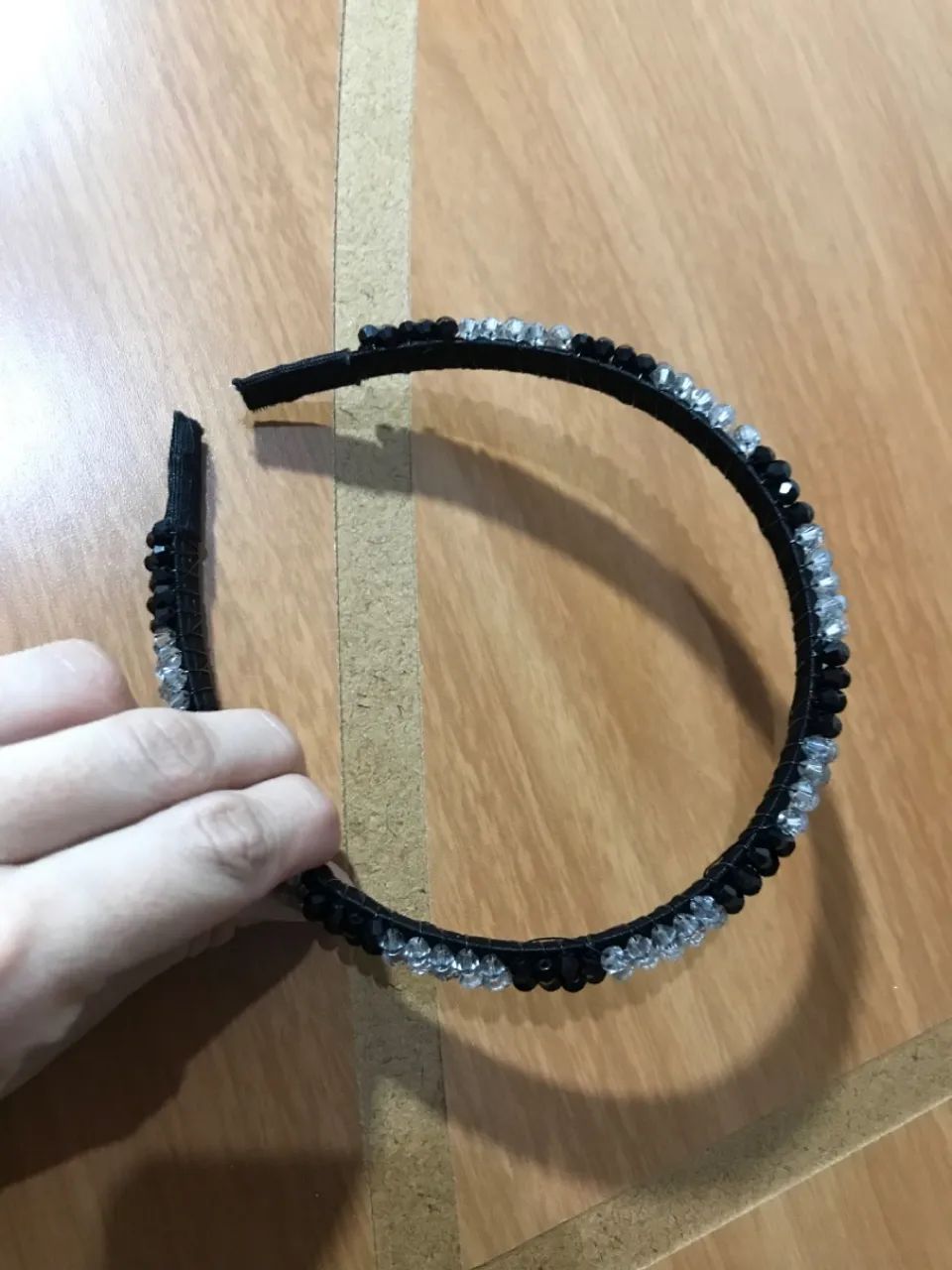 Tiara brilhosa 