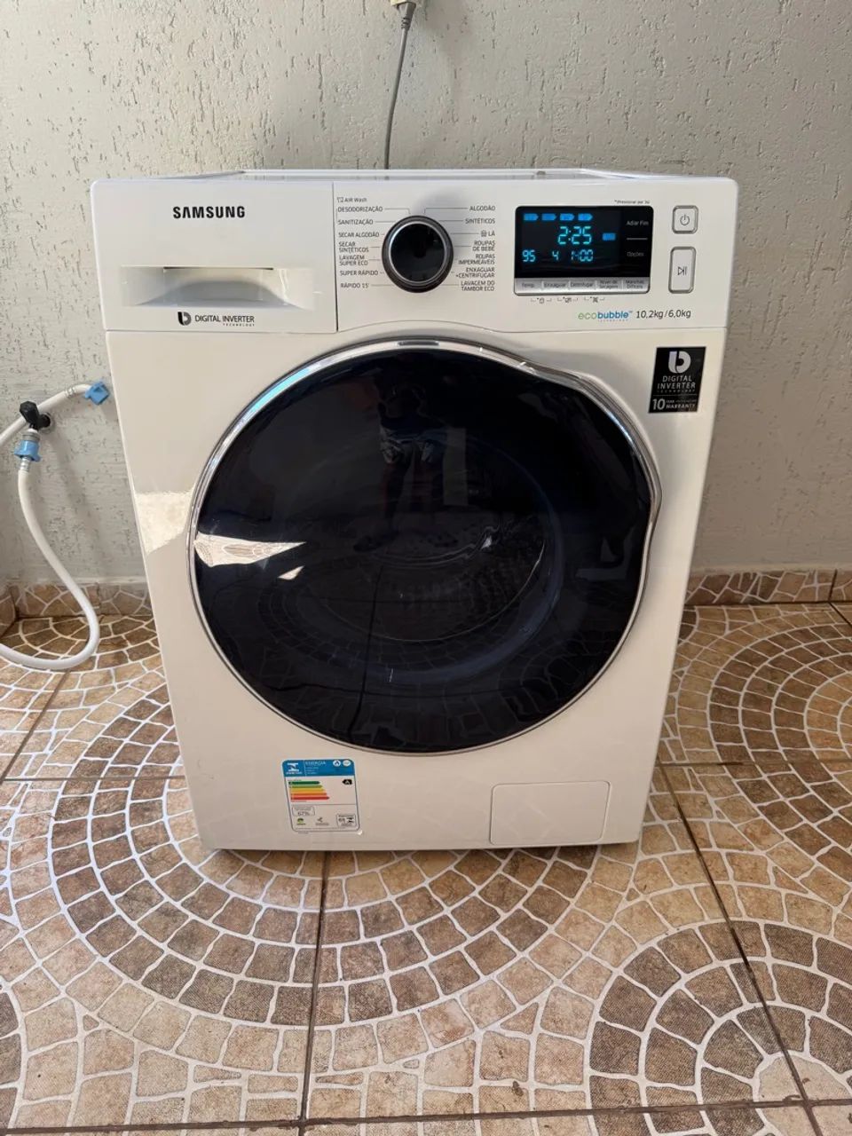 Lava e Seca Samsung 10,5kg Digital Inverter - Foto 5