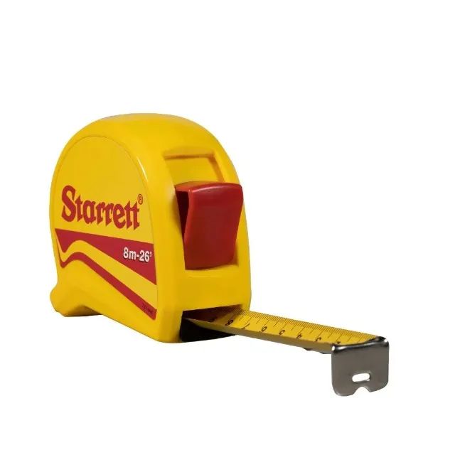 Trena Manual 8 Metros x 25mm Starrett DTS1-8ME - Foto 3