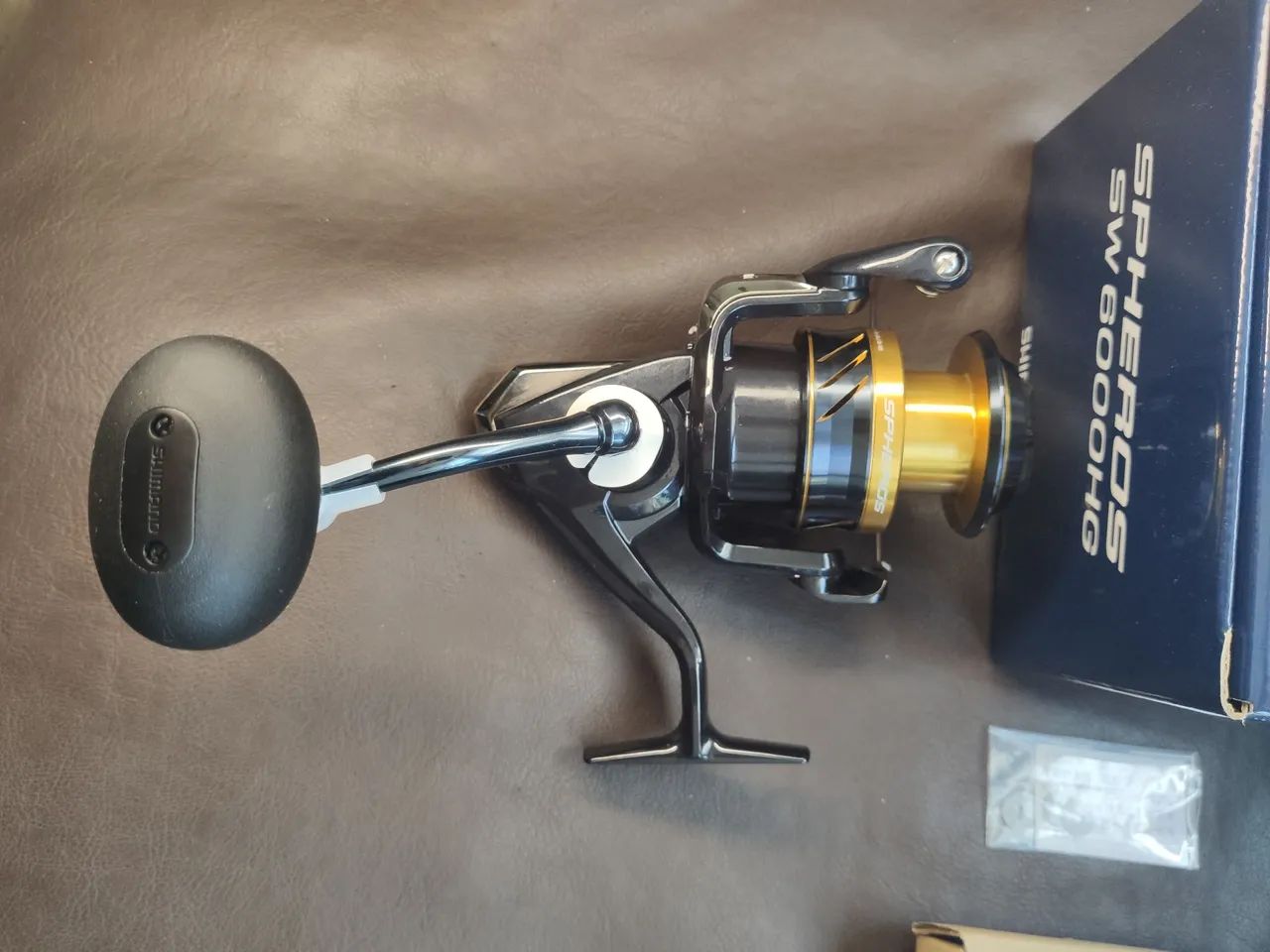 Molinete Shimano Spheros SW 6000 HG - NOVO - Esportes Aquáticos