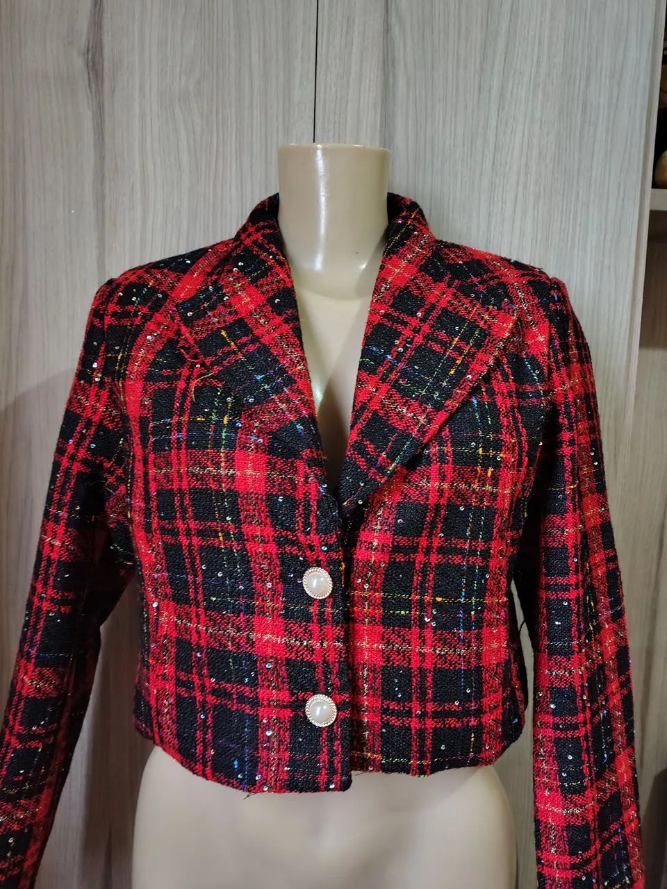 Casaco Feminino Cropped (M) 
