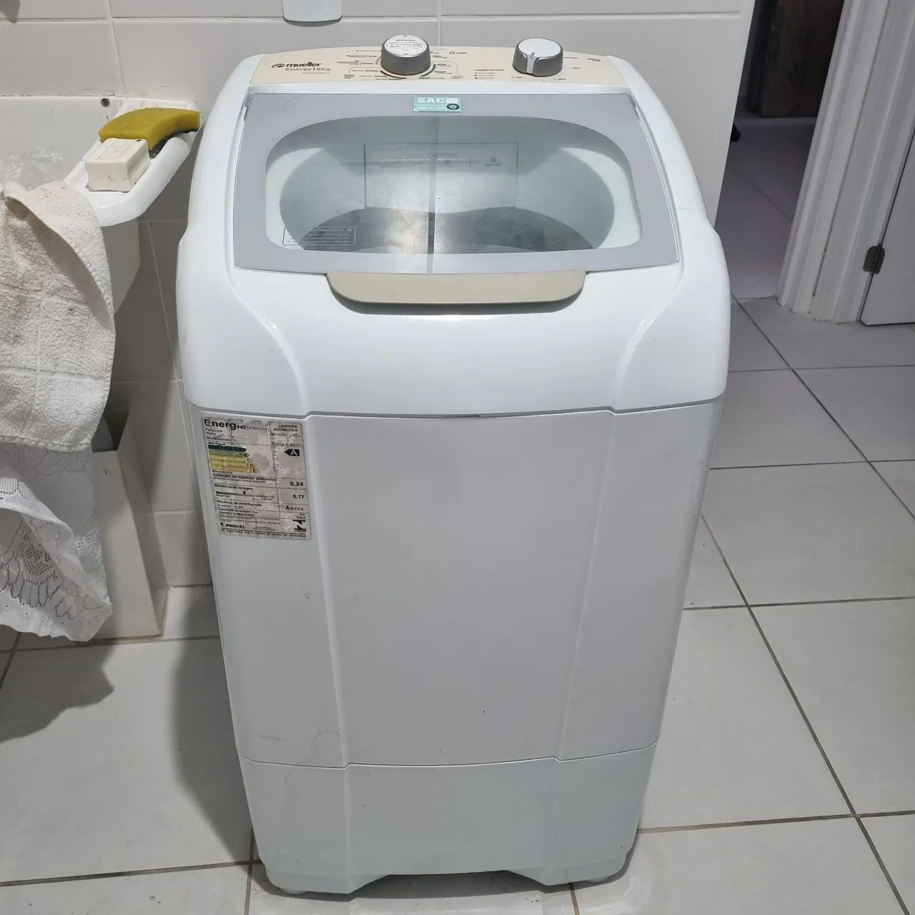 Maquina de lavar 8kg muller