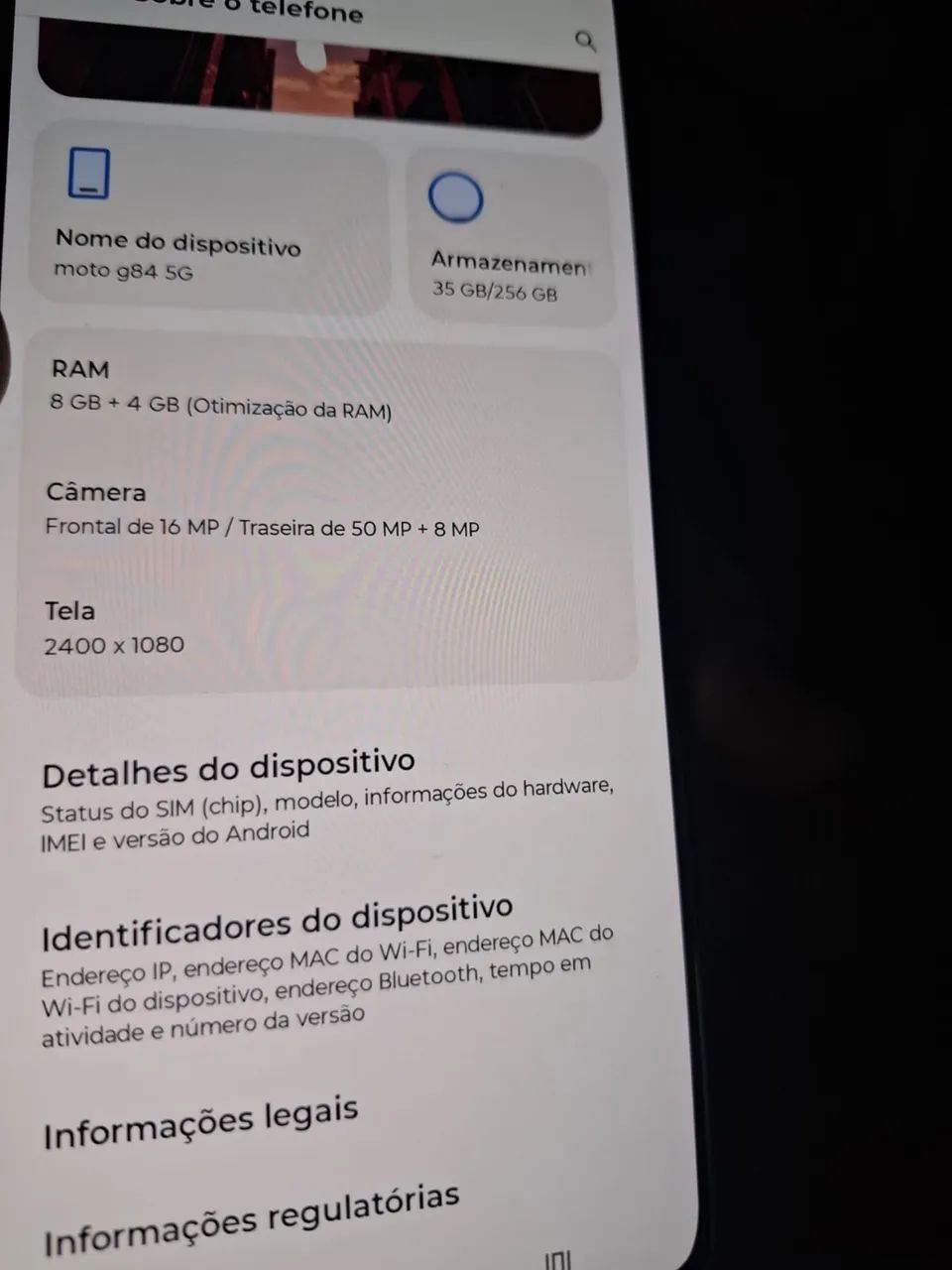 Celular motorola moto g84 - Foto 2