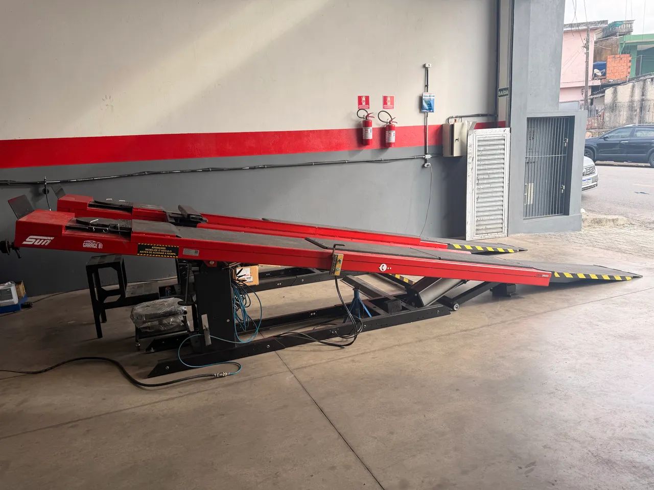 Alinhador de Direção automotivo 3D com Rampa  - Foto 5