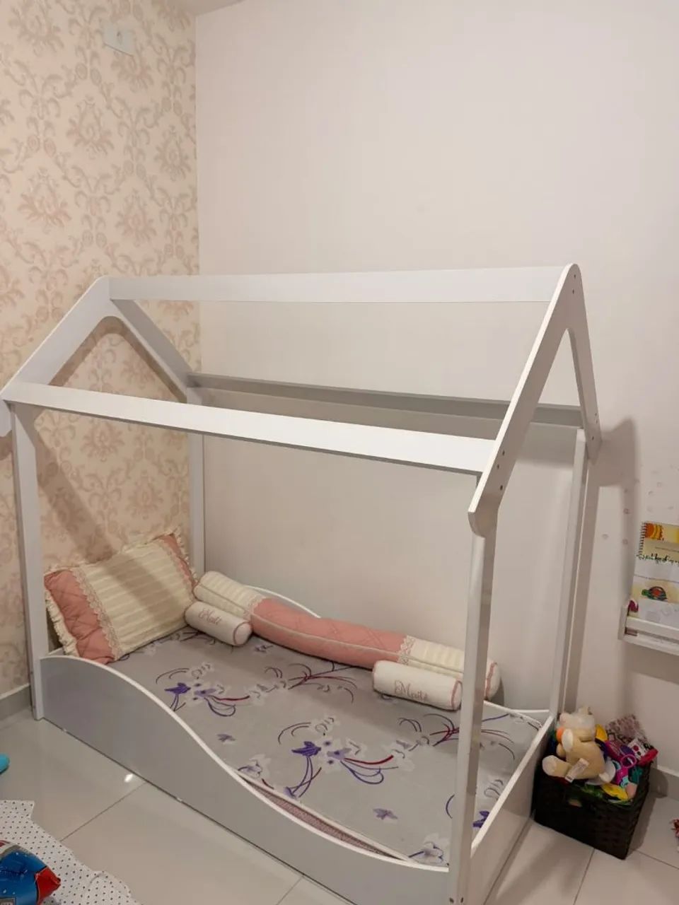 Cama infantil montessoriana semi nova  - Foto 2