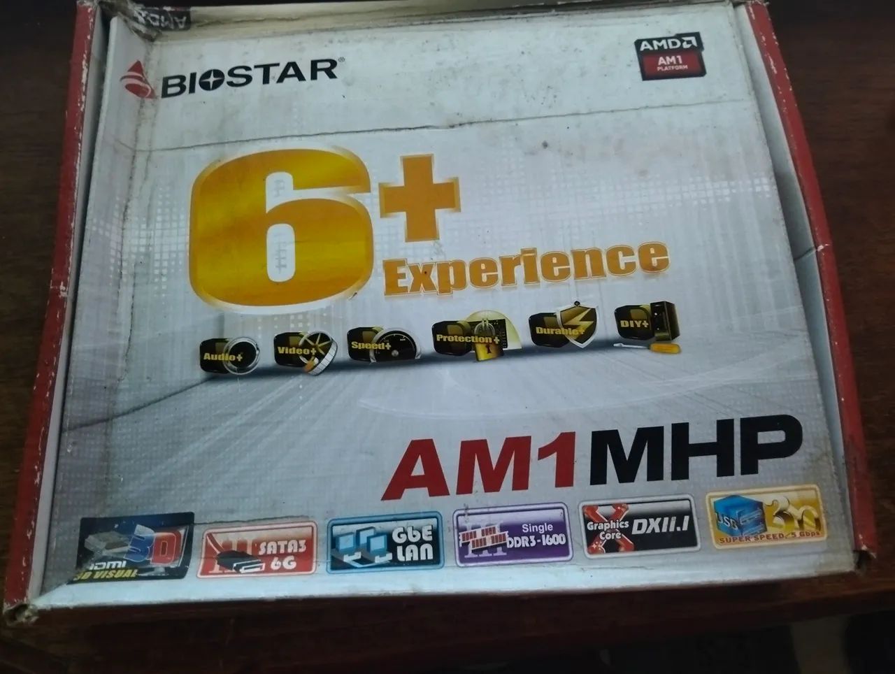 Placa Mãe Gigabyte GA-AM1M-S2H  - Foto 4