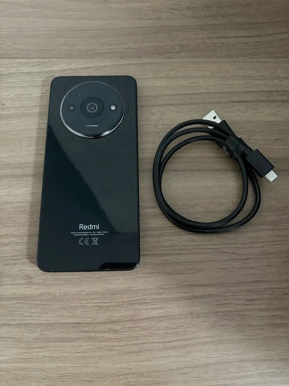 Redmi A3 Acompanha cabo tipo-C