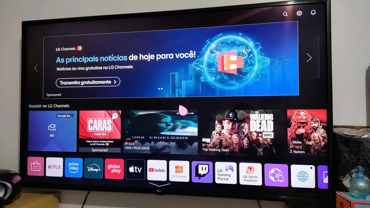 Smart TV LG 55' polegadas 