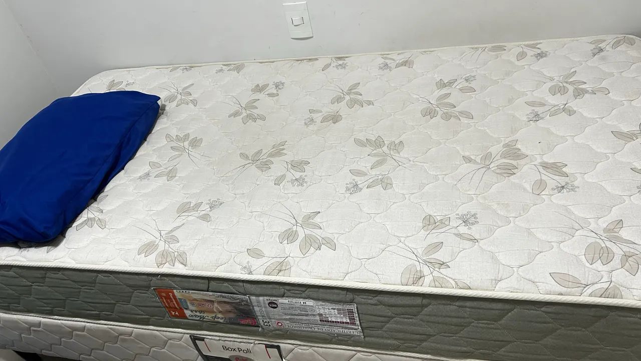 CAMA VIÚVA COM COLCHÃO