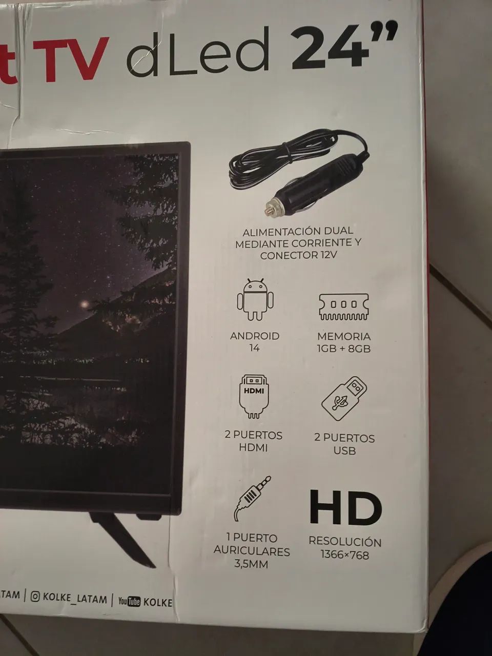 TV SMART,  12 volts , 24 polegadas Motorhome  - Foto 4