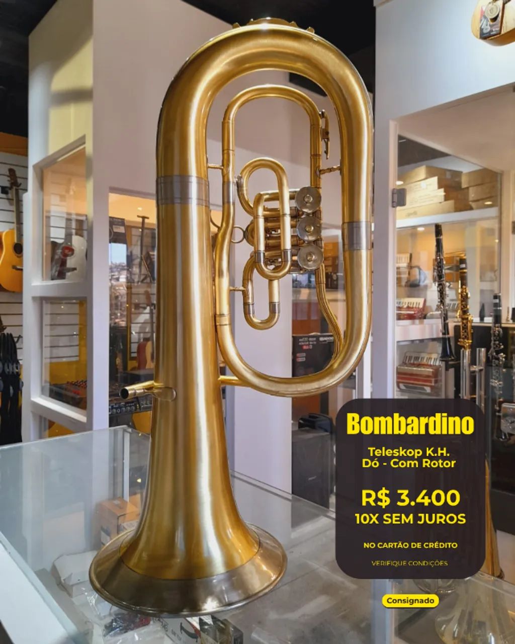 Bombardino Teleskop K.H. Dó - Com Rotor