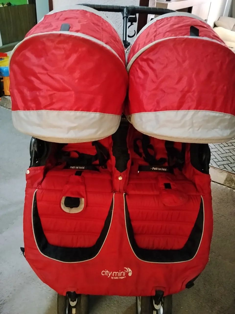 Carrinho de bebê duplo baby jogger - Foto 3
