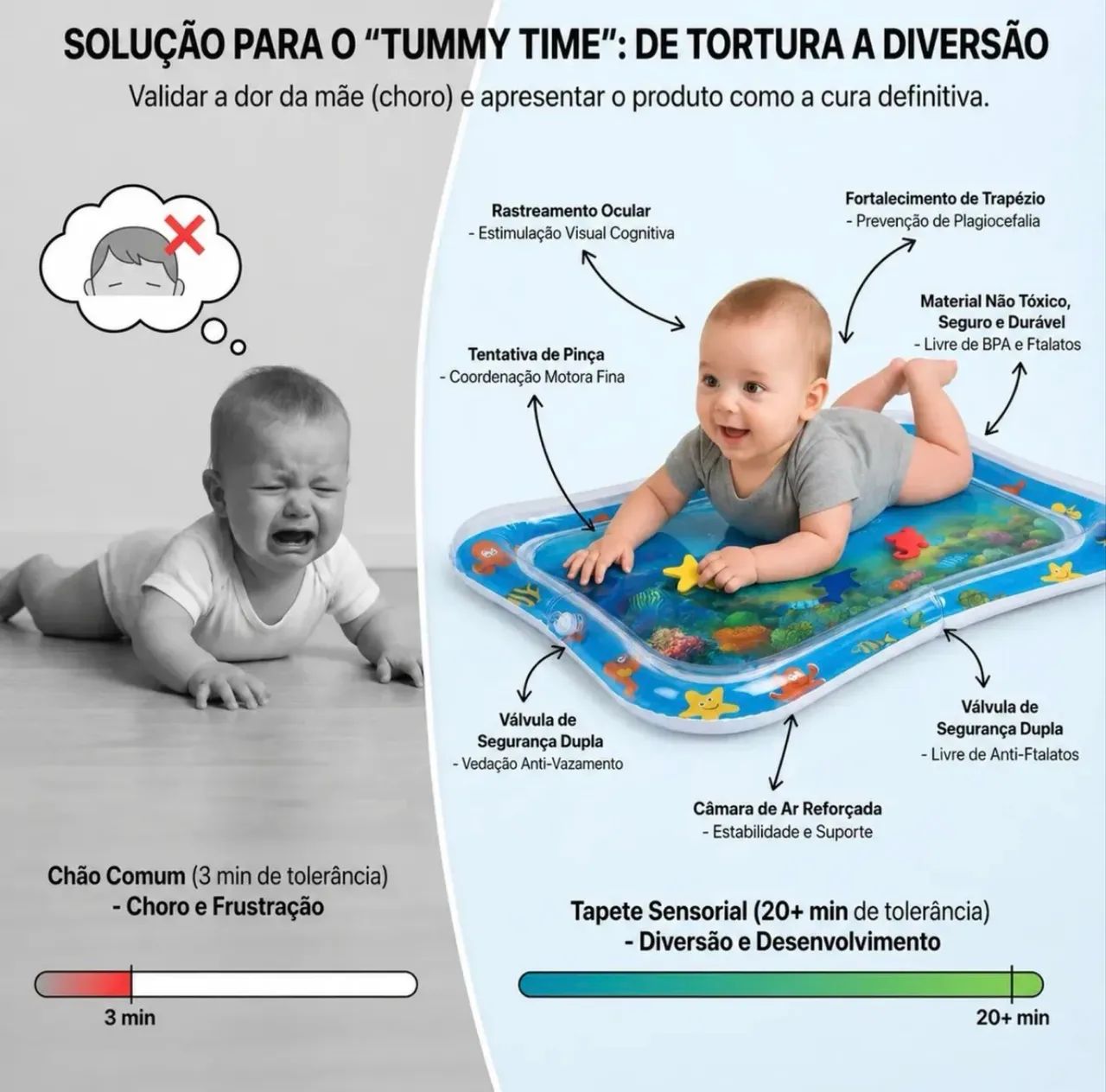 Tapete inflável infantil  - Foto 2