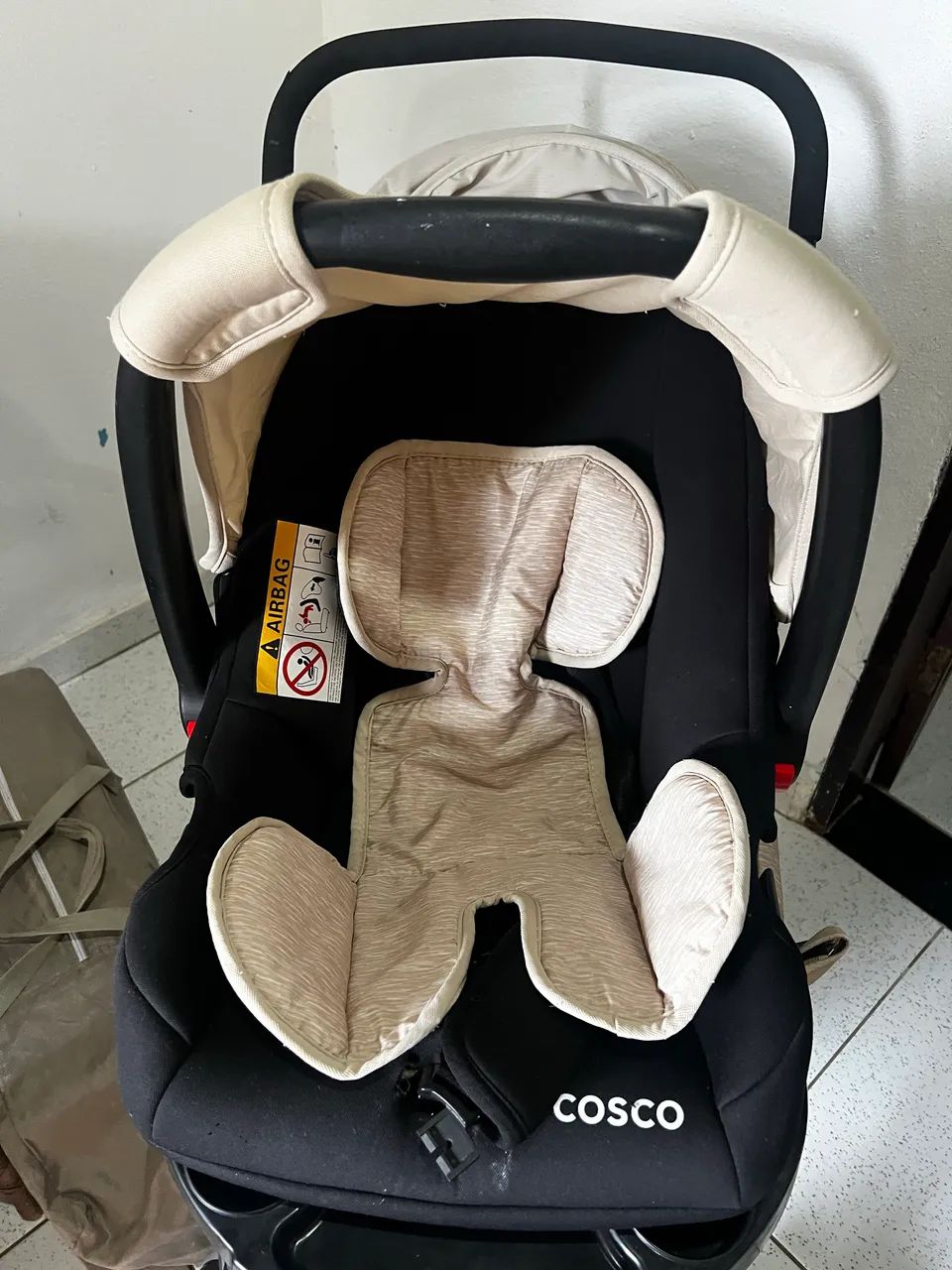 Bebê conforto e carrinho de bebê e berço portátil  - Foto 2