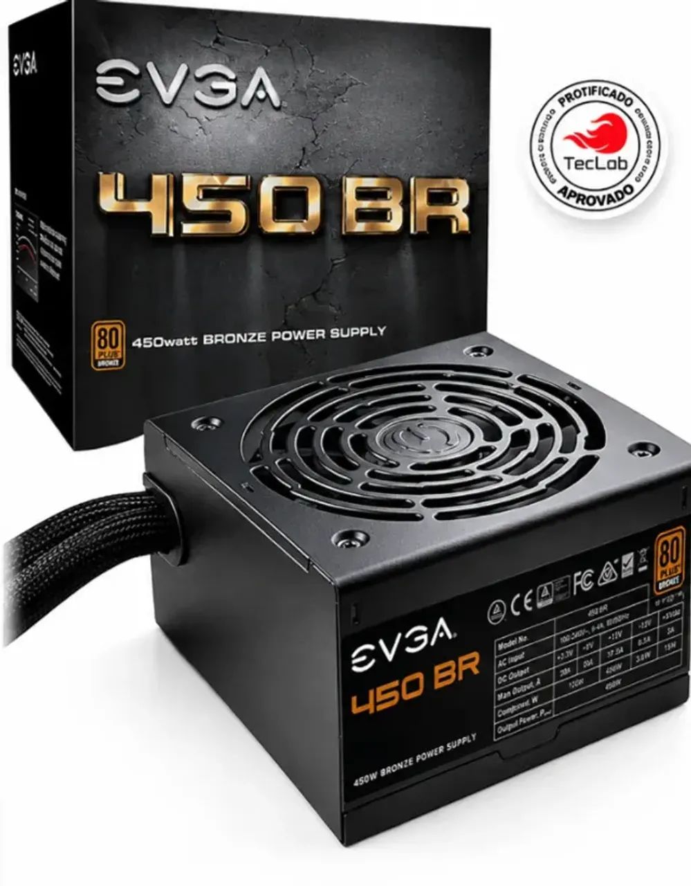 Fonte EVGA 80+  - Foto 2