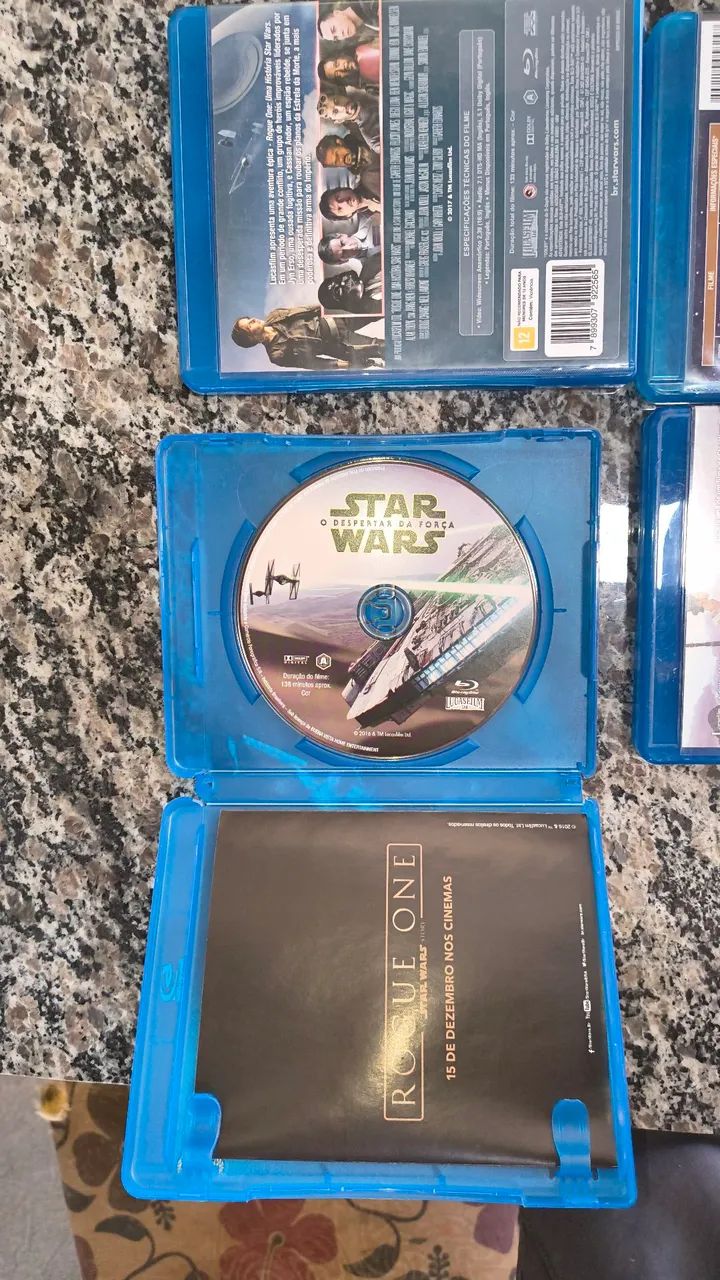 Blu-ray Star Wars 4 filmes  - Foto 3