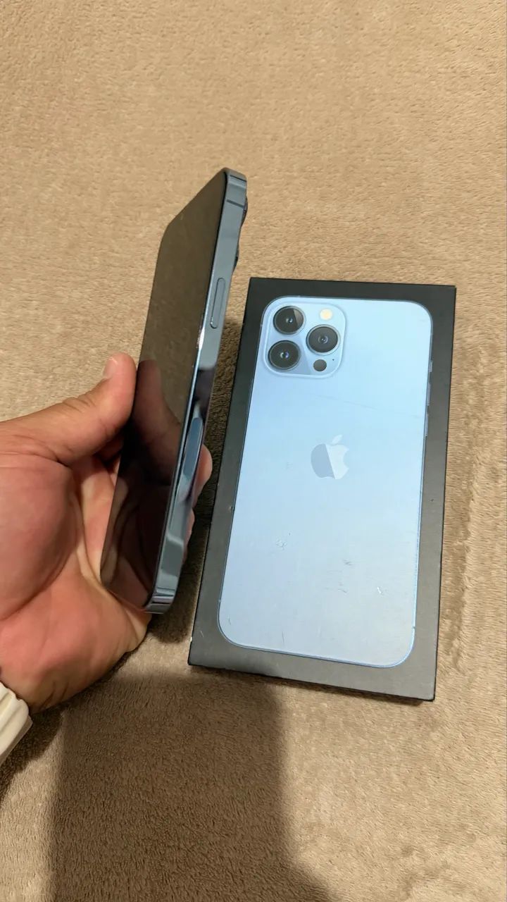 iPhone 13 Pro Max 256 79%bateria troco por aparelho Android  - Foto 3