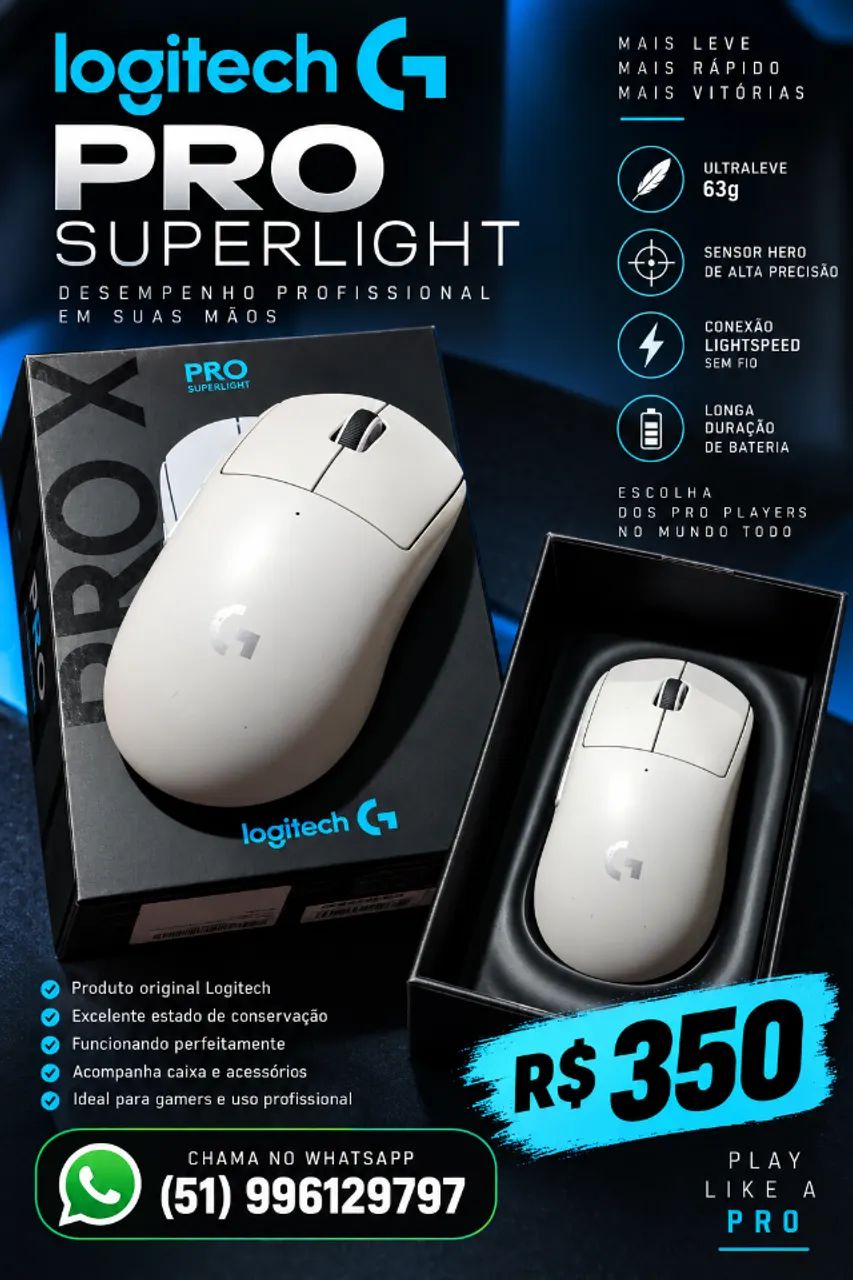 Mouse Logitech superlight Pro