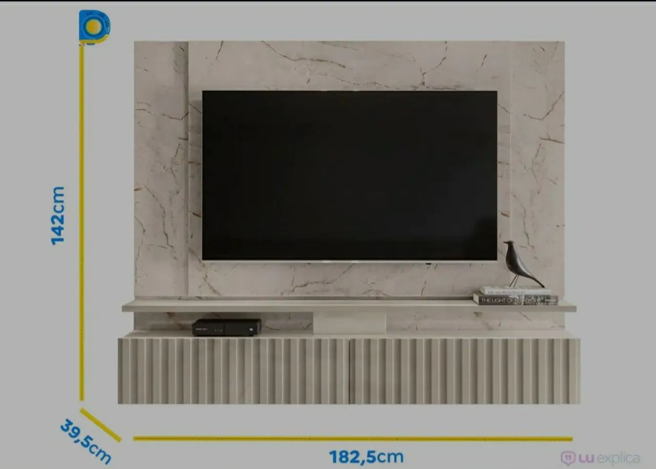 PAINEL SUSPENSO PARA TV DE ATÉ 70 POLEGADAS  - Foto 3