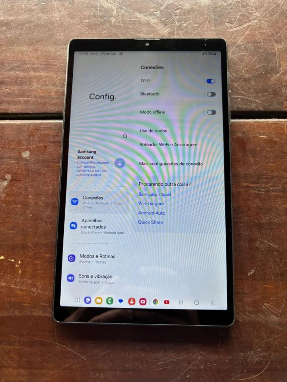 Tablet Samsung Galaxy Tab A7 Lite, Tela de 8,7 polegadas, 4G WIFI, de 32GB de Espaço, 3GB  - Foto 4