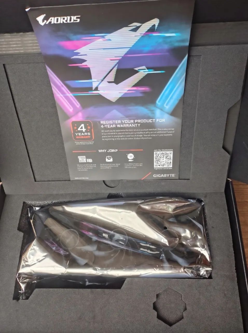 RTX 3070 AORUS Master 8GB - Edição Limitada+NF - Foto 3