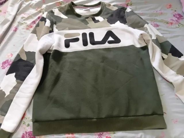 Moletom Fila Camuflado