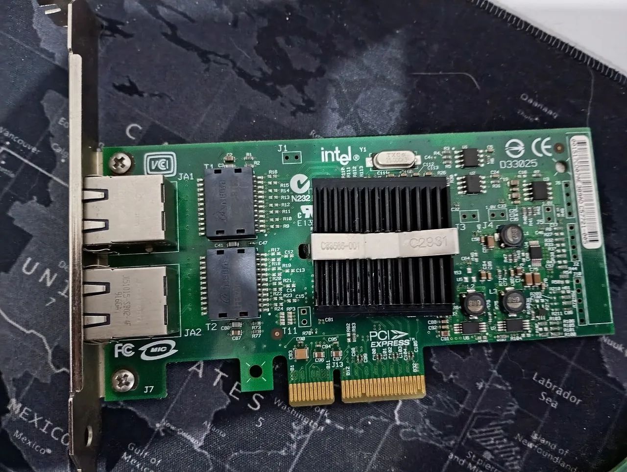 Placa de Rede PCI Express Dual Port Intel (Modelo D33682)  - Foto 3