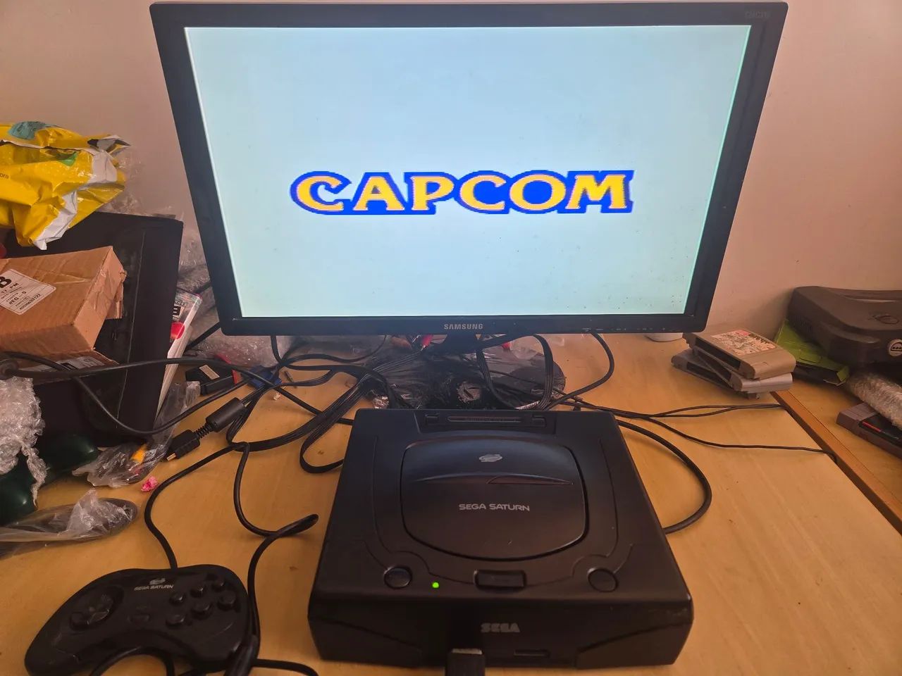 Sega Saturno Completo - Foto 2